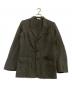 DRIES VAN NOTEN（ドリスヴァンノッテン）の古着「リネン混テーラードジャケット」｜カーキ