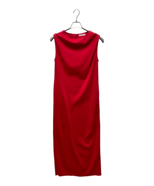 Loungedress（ラウンジドレス）Loungedress (ラウンジドレス) ポンチタックワンピース レッド サイズ:FREEの古着・服飾アイテム