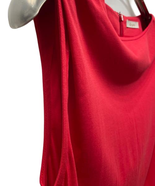 Loungedress（ラウンジドレス）Loungedress (ラウンジドレス) ポンチタックワンピース レッド サイズ:FREEの古着・服飾アイテム