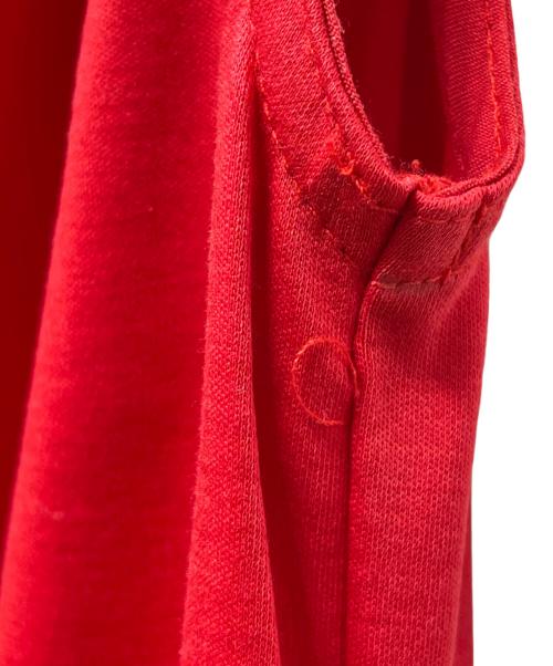 Loungedress（ラウンジドレス）Loungedress (ラウンジドレス) ポンチタックワンピース レッド サイズ:FREEの古着・服飾アイテム