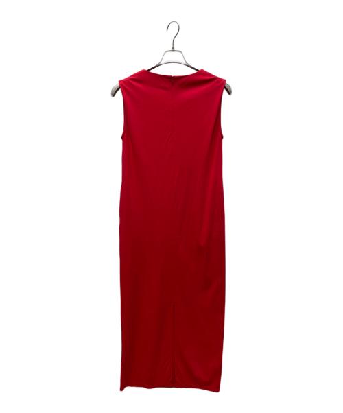 Loungedress（ラウンジドレス）Loungedress (ラウンジドレス) ポンチタックワンピース レッド サイズ:FREEの古着・服飾アイテム