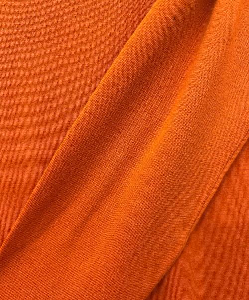 JOHN SMEDLEY（ジョンスメドレー）JOHN SMEDLEY (ジョンスメドレー) メリノウールニット オレンジ サイズ:Sの古着・服飾アイテム