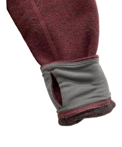 KLATTERMUSEN（クレッタルムーセン）KLATTERMUSEN (クレッタルムーセン) ウール混ジップパーカー バーガンディー サイズ:SIZE XSの古着・服飾アイテム