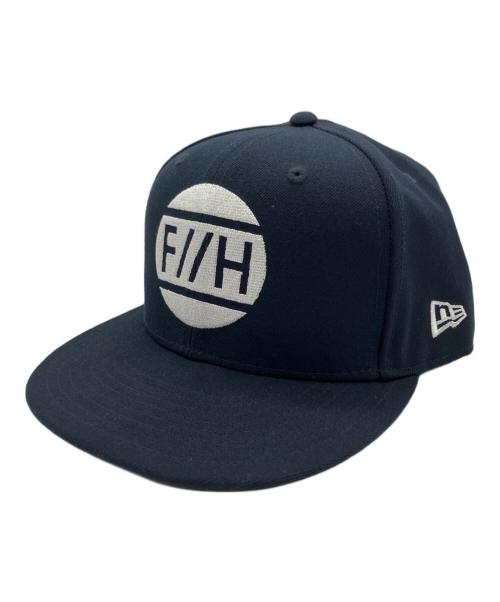 New Era（ニューエラ）New Era (ニューエラ) FREELYH F//H LOGO CAP ネイビーの古着・服飾アイテム