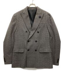 LARDINI（ラルディーニ）の古着「ダブルジャケット」｜グレー