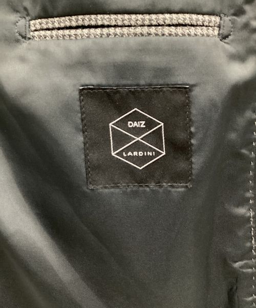 LARDINI（ラルディーニ）LARDINI (ラルディーニ) ダブルジャケット グレー サイズ:52(XL)の古着・服飾アイテム