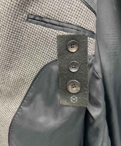 LARDINI（ラルディーニ）LARDINI (ラルディーニ) ダブルジャケット グレー サイズ:52の古着・服飾アイテム