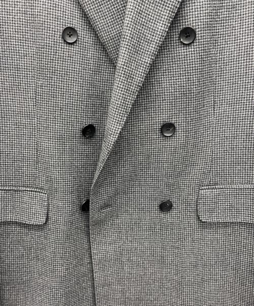 LARDINI（ラルディーニ）LARDINI (ラルディーニ) ダブルジャケット グレー サイズ:52の古着・服飾アイテム