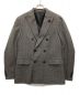 LARDINI（ラルディーニ）の古着「ダブルジャケット」｜グレー