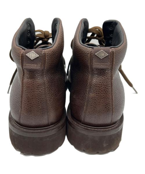 W.H（ダブルエイチ）W.H (ダブルエイチ) ラスティカーフ マウンテンブーツ ブラウン サイズ:9.5の古着・服飾アイテム