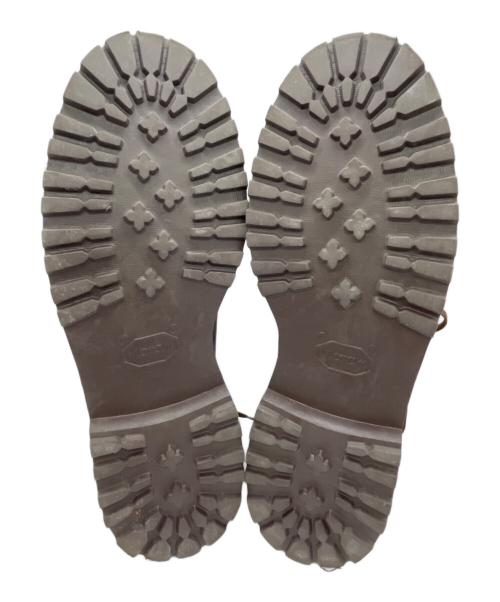 W.H（ダブルエイチ）W.H (ダブルエイチ) ラスティカーフ マウンテンブーツ ブラウン サイズ:9.5の古着・服飾アイテム