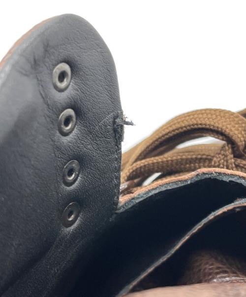 W.H（ダブルエイチ）W.H (ダブルエイチ) ラスティカーフ マウンテンブーツ ブラウン サイズ:9.5の古着・服飾アイテム