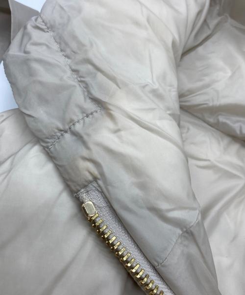 Max Mara The Cube（マックスマーラ ザ キューブ）Max Mara The Cube (マックスマーラ ザ キューブ) テクニカルロングダウンベスト ベージュ サイズ:34の古着・服飾アイテム