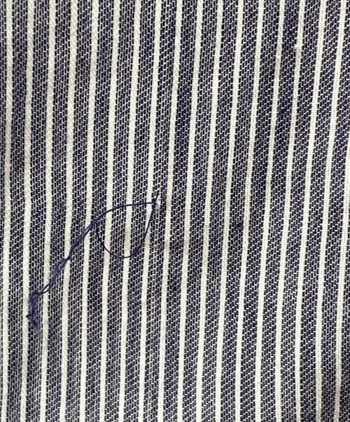 Acne studios（アクネ ストゥディオズ）ACNE STUDIOS (アクネ ストゥディオズ) ストライプワンピース ネイビー サイズ:36の古着・服飾アイテム