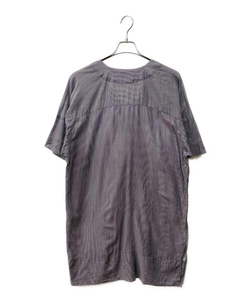 Acne studios（アクネ ストゥディオズ）ACNE STUDIOS (アクネ ストゥディオズ) ストライプワンピース ネイビー サイズ:36の古着・服飾アイテム