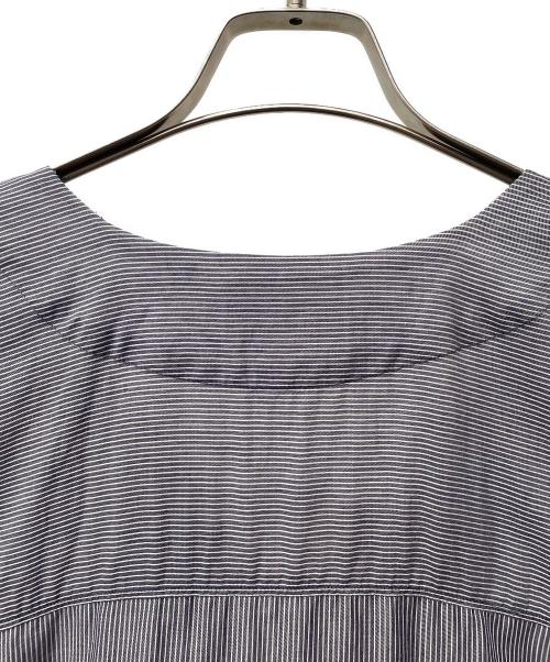 Acne studios（アクネ ストゥディオズ）ACNE STUDIOS (アクネ ストゥディオズ) ストライプワンピース ネイビー サイズ:36の古着・服飾アイテム