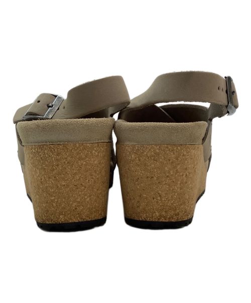 papillio（パピリオ）papillio (パピリオ) サンダル ベージュ サイズ:24の古着・服飾アイテム