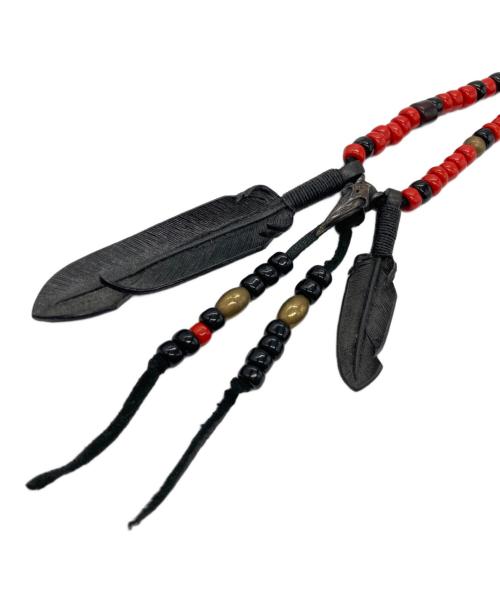 Rooster King & Co（ルースターキング&カンパニー）Rooster King & Co (ルースターキング&カンパニー) ビーズスカルネックレスの古着・服飾アイテム