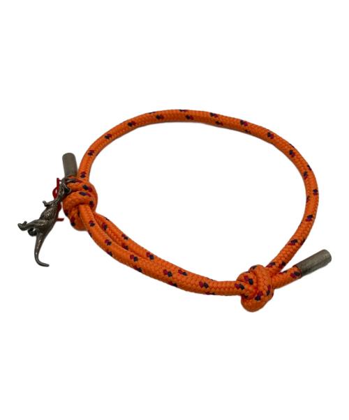 Yves Saint Laurent（イヴサンローラン）Yves Saint Laurent (イヴサンローラン) ダイナソーブレスレット オレンジの古着・服飾アイテム