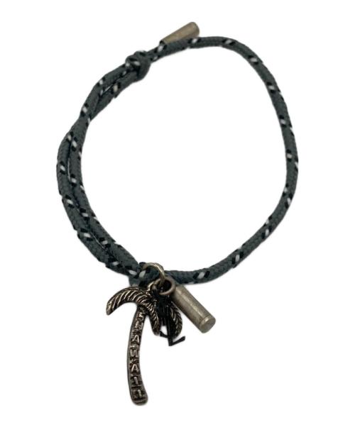 Yves Saint Laurent（イヴサンローラン）Yves Saint Laurent (イヴサンローラン) パームツリーブレスレット グレーの古着・服飾アイテム