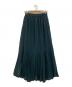 enrica (エンリカ) コットンシルクマキシスカート グリーン サイズ:-：6000円