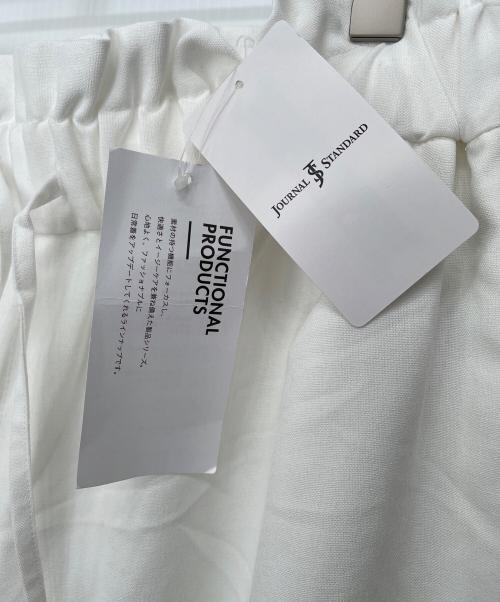 JOURNAL STANDARD（ジャーナルスタンダード）JOURNAL STANDARD (ジャーナルスタンダード) ＆FUNCTION リネンライクカーゴパンツ ホワイト サイズ:36の古着・服飾アイテム