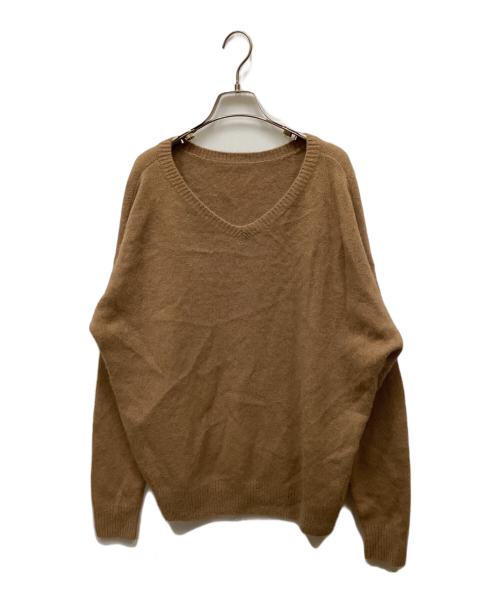 Spick and Span（スピック＆スパン）Spick and Span (スピックアンドスパン) 2WAYフォックスシルクニット ブラウン サイズ:表記無しの古着・服飾アイテム