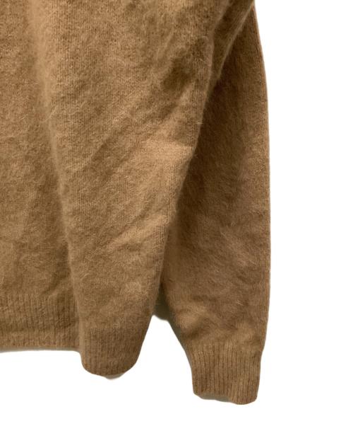 Spick and Span（スピック＆スパン）Spick and Span (スピックアンドスパン) 2WAYフォックスシルクニット ブラウン サイズ:表記無しの古着・服飾アイテム