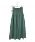 TSUTSUMU SAIFUKU GOSEN (ツツムサイフクゴセン) のびるニットロングスカート麻 グリーン サイズ:F：5000円