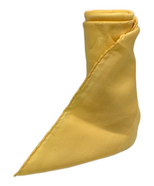 LOUIS VUITTON（ルイ ヴィトン）LOUIS VUITTON (ルイ ヴィトン) モノグラムシルクスカーフ イエローの古着・服飾アイテム