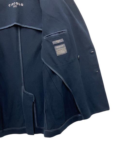 CIRCOLO 1901（チルコロ1901）Circolo 1901 (チルコロ1901) ダブルジャケット ネイビー サイズ:48の古着・服飾アイテム