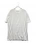 Maison Margiela（メゾンマルジェラ）の古着「シームディティールTシャツ」｜ホワイト