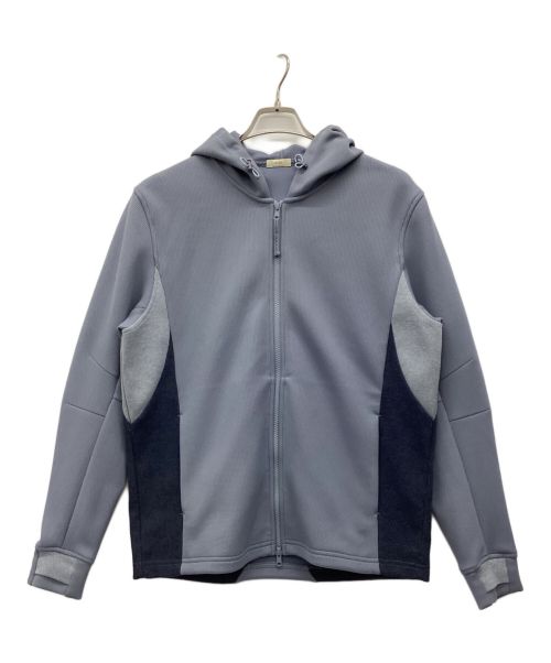 XLIM（エクスリム）XLIM (エクスリム) フーディー ジップアップパーカー ブルー サイズ:1の古着・服飾アイテム