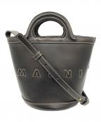 MARNIマルニ）の古着「ミニバケットバッグ」｜ブラック