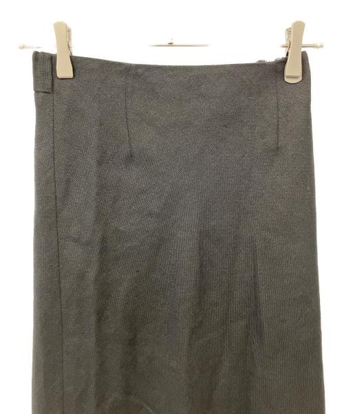 SACRA（サクラ）SACRA (サクラ) RUSTIC LINEN SKIRT ブラック サイズ:36の古着・服飾アイテム