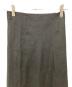 中古・古着 SACRA (サクラ) RUSTIC LINEN SKIRT ブラック サイズ:36：5000円