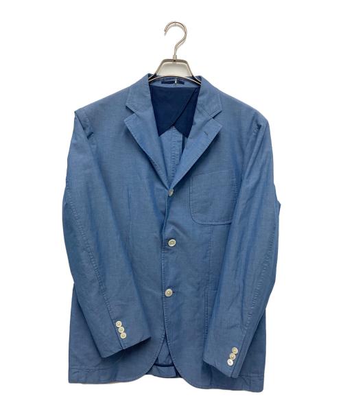 J.PRESS（ジェイプレス）J.PRESS (ジェイプレス) テーラードジャケット ブルー サイズ:XLの古着・服飾アイテム