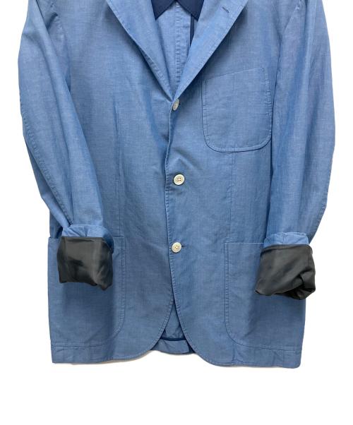 J.PRESS（ジェイプレス）J.PRESS (ジェイプレス) テーラードジャケット ブルー サイズ:XLの古着・服飾アイテム