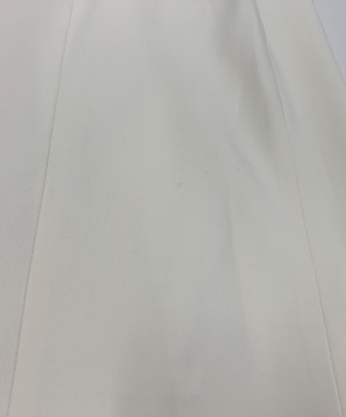 FRAY ID（フレイ アイディー）FRAY ID (フレイ アイディー) カッティングデザインハイウエストスカート アイボリー サイズ:1の古着・服飾アイテム