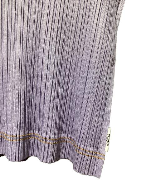PLEATS PLEASE（プリーツプリーズ）PLEATS PLEASE (プリーツプリーズ) 15TH ROPPONGI プリーツトップ パープル サイズ:Sの古着・服飾アイテム