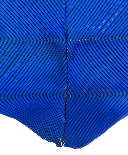 ISSEY MIYAKE（イッセイミヤケ）ISSEY MIYAKE (イッセイミヤケ) ボレロカーディガン ブルー サイズ:2の古着・服飾アイテム