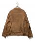LEVI'S (リーバイス) stussy (ステューシー) JACQUARD トラッカージャケット ブラウン サイズ:XXL：23000円