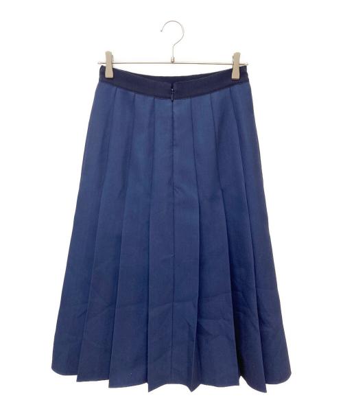 GUCCI（グッチ）GUCCI (グッチ) プリーツスカート　419425 ネイビー サイズ:42 未使用品の古着・服飾アイテム