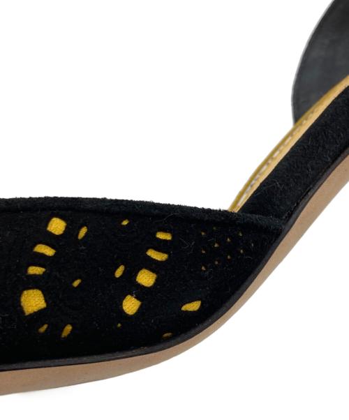 Manolo Blahnik（マノロブラニク）Manolo Blahnik (マノロブラニク) スリングバックパンプス ブラック サイズ:37　2/1の古着・服飾アイテム