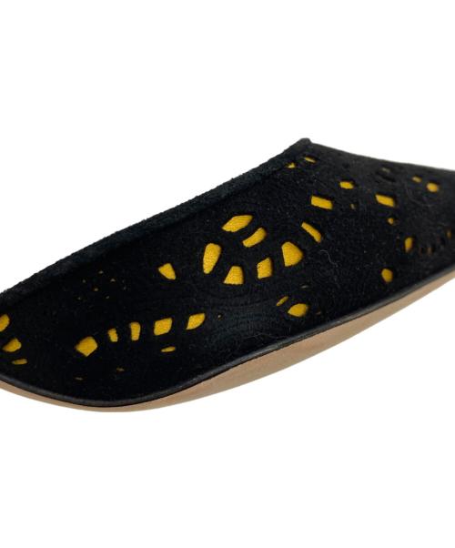 Manolo Blahnik（マノロブラニク）Manolo Blahnik (マノロブラニク) スリングバックパンプス ブラック サイズ:37　2/1の古着・服飾アイテム