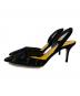 Manolo Blahnik (マノロブラニク) スリングバックパンプス ブラック サイズ:37　2/1：22000円