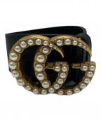 GUCCIグッチ）の古着「パールGGマーモントベルト」