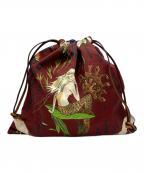 LOEWE×Paula's Ibizaロエベ×パウラズ・イビザ）の古着「巾着ポーチ 692009」