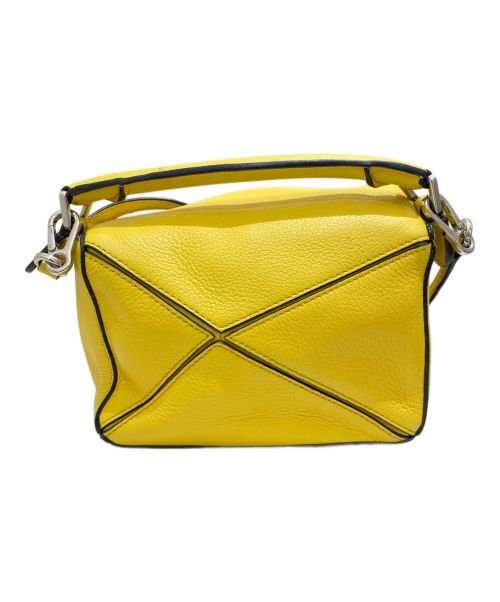 LOEWE（ロエベ）LOEWE (ロエベ) パズルバッグ ミニ イエロー サイズ:ミニの古着・服飾アイテム