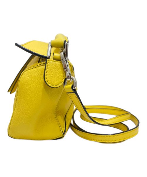 LOEWE（ロエベ）LOEWE (ロエベ) パズルバッグ ミニ イエロー サイズ:ミニの古着・服飾アイテム
